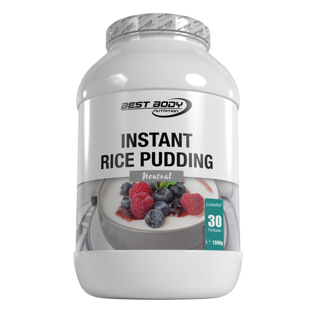 Best Body Nutrition - Instant Rice Pudding 1500g Dose
