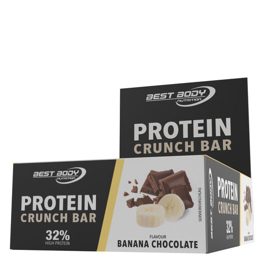 Best Body Nutrition - Protein Crunch Bar 12 x 35g Riegel Banana Chocolate MHD 10.10.2026