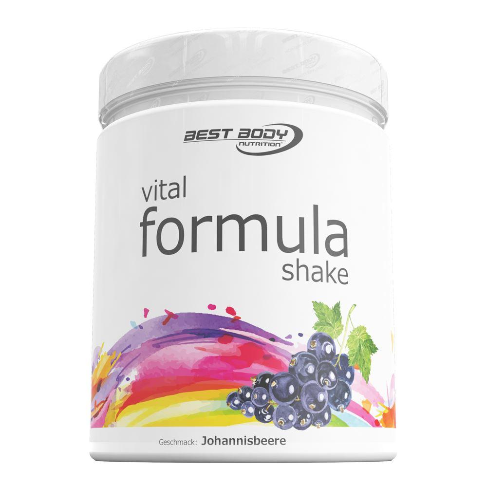 Best Body Nutrition - Vital FormulaShake 500g Dose Johannisbeere MHD 30.12.2025