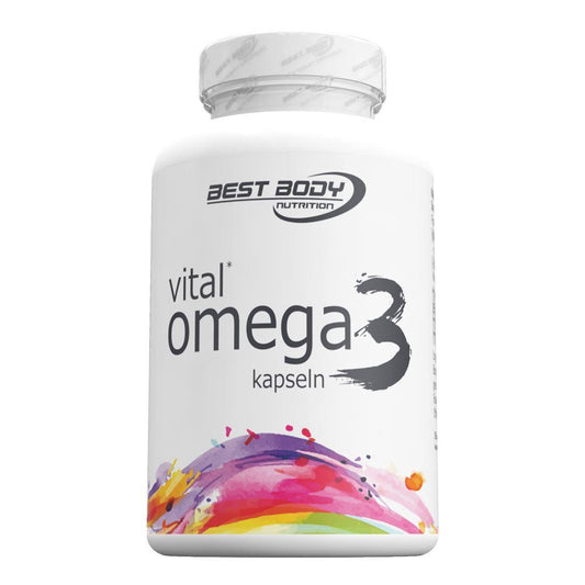 Best Body Nutrition - Vital Omega 3 120 Kapseln Dose