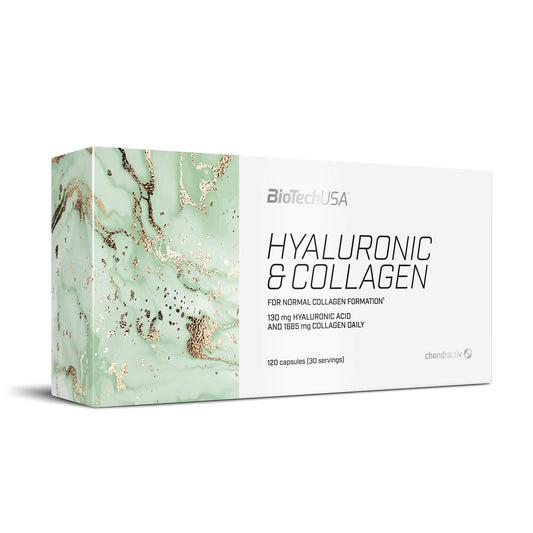 Biotech USA - Hyaluronic + Collagen 120 Kapseln