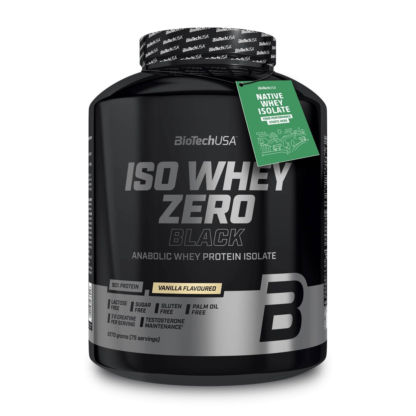 Biotech USA - Iso Whey Zero Black 2,27kg Dose
