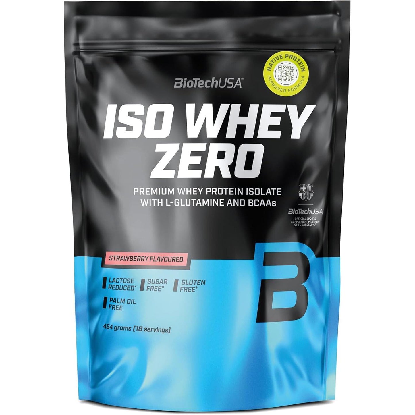Biotech USA - Iso Whey Zero Proteinpulver 454g Beutel