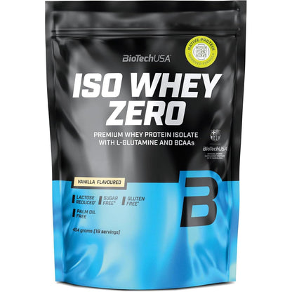 Biotech USA - Iso Whey Zero Proteinpulver 454g Beutel