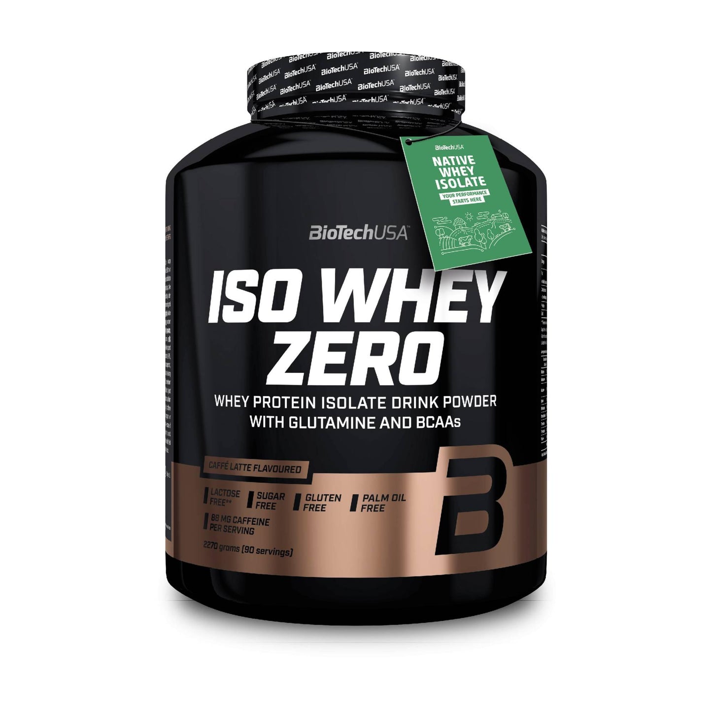 Biotech USA - Iso Whey Zero laktosefrei 2,27kg Dose