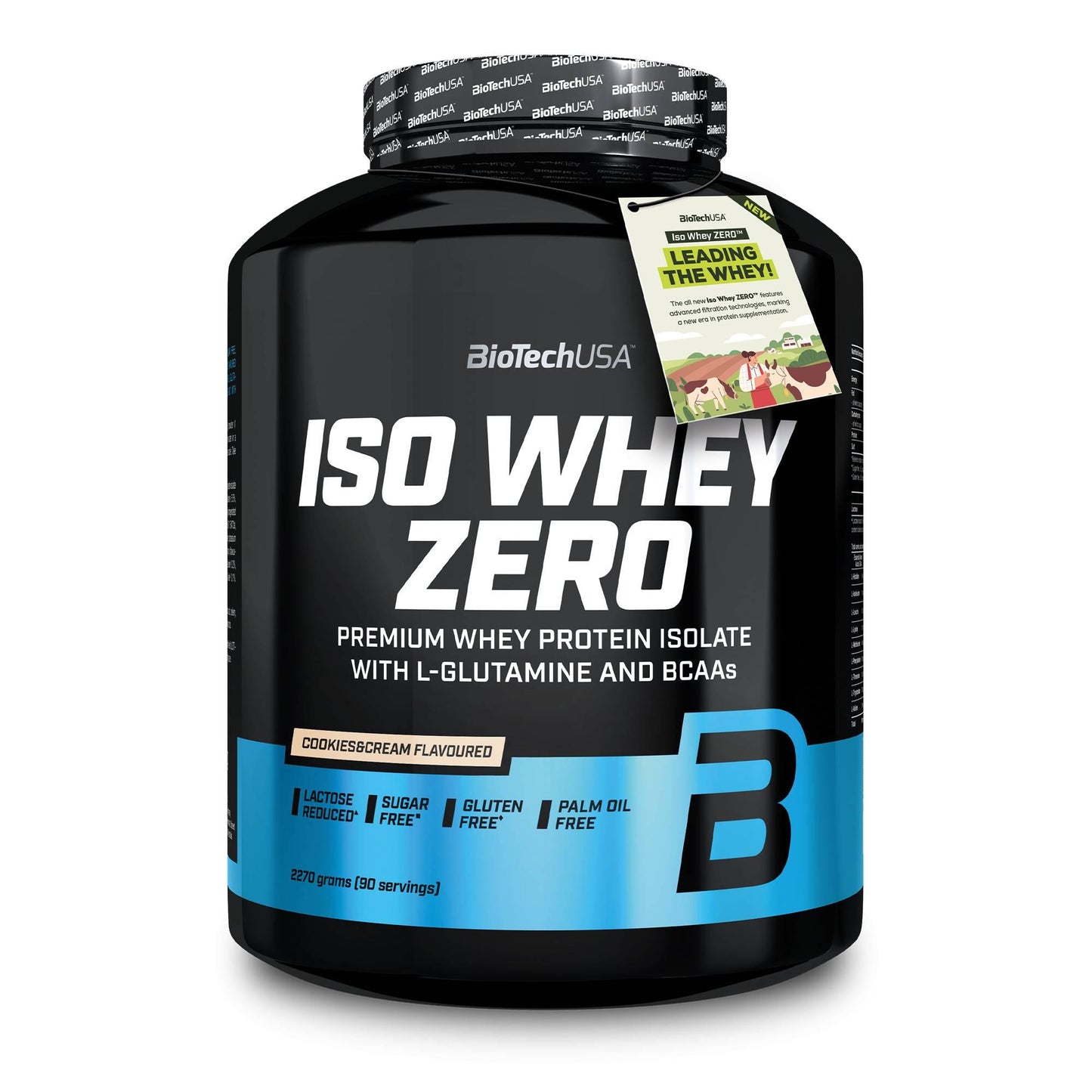 Biotech USA - Iso Whey Zero laktosefrei 2,27kg Dose