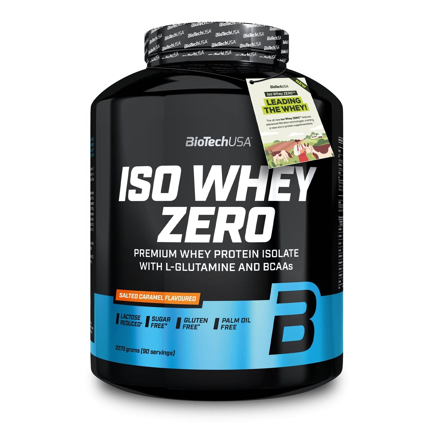 Biotech USA - Iso Whey Zero laktosefrei 2,27kg Dose