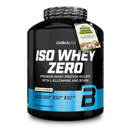 Biotech USA - Iso Whey Zero laktosefrei 2,27kg Dose