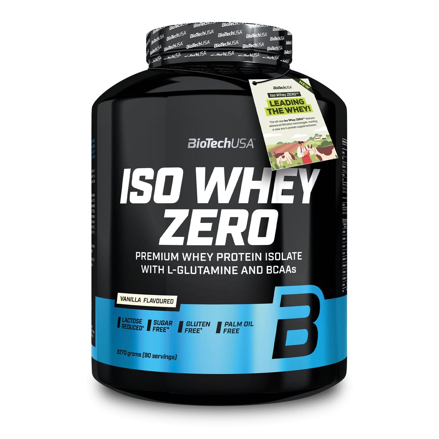 Biotech USA - Iso Whey Zero laktosefrei 2,27kg Dose