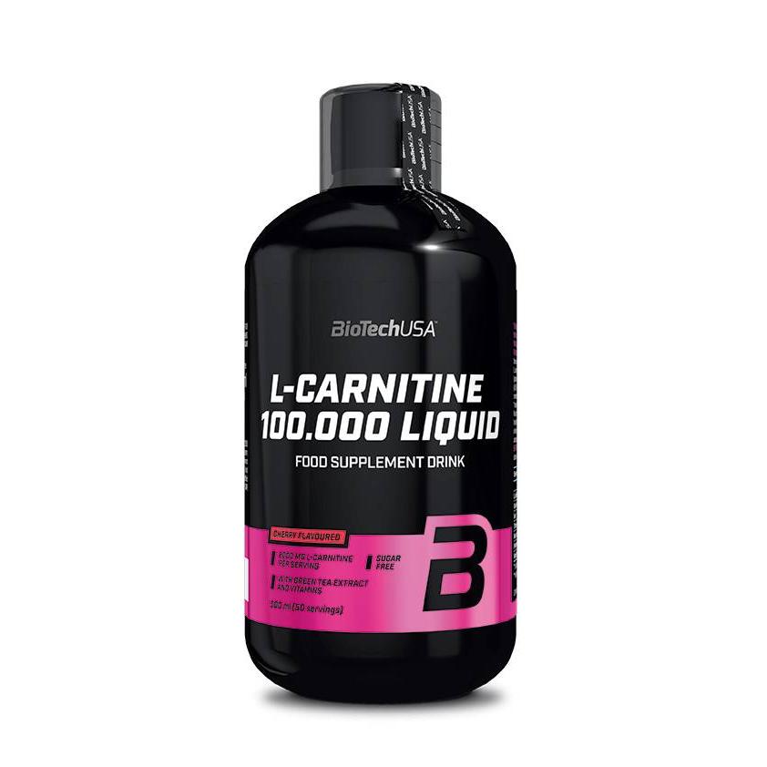 Biotech USA - L-Carnitine 100.000 Liquid 500ml Flasche