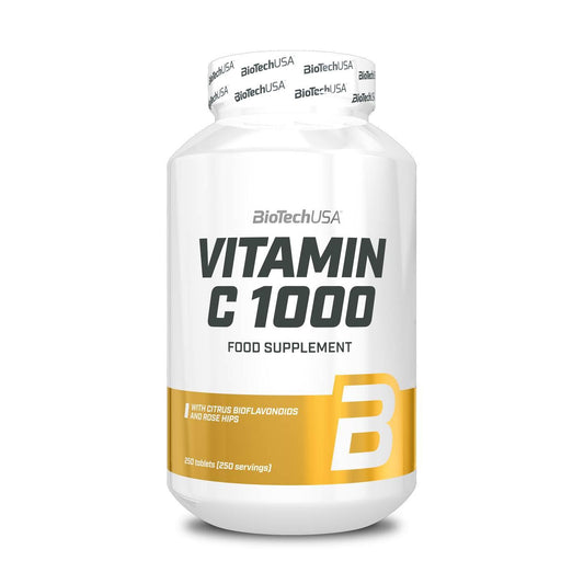 Biotech USA - Vitamin C 1000 250 Tabletten Dose
