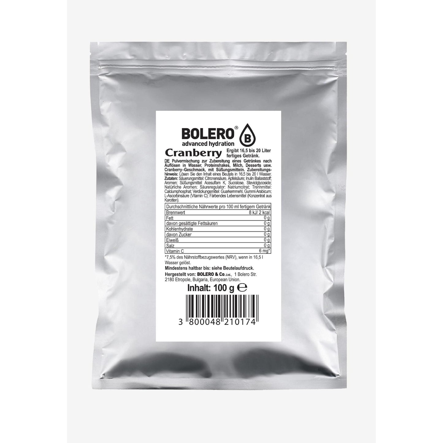 Bolero - Drinks 88g - 100g Beutel