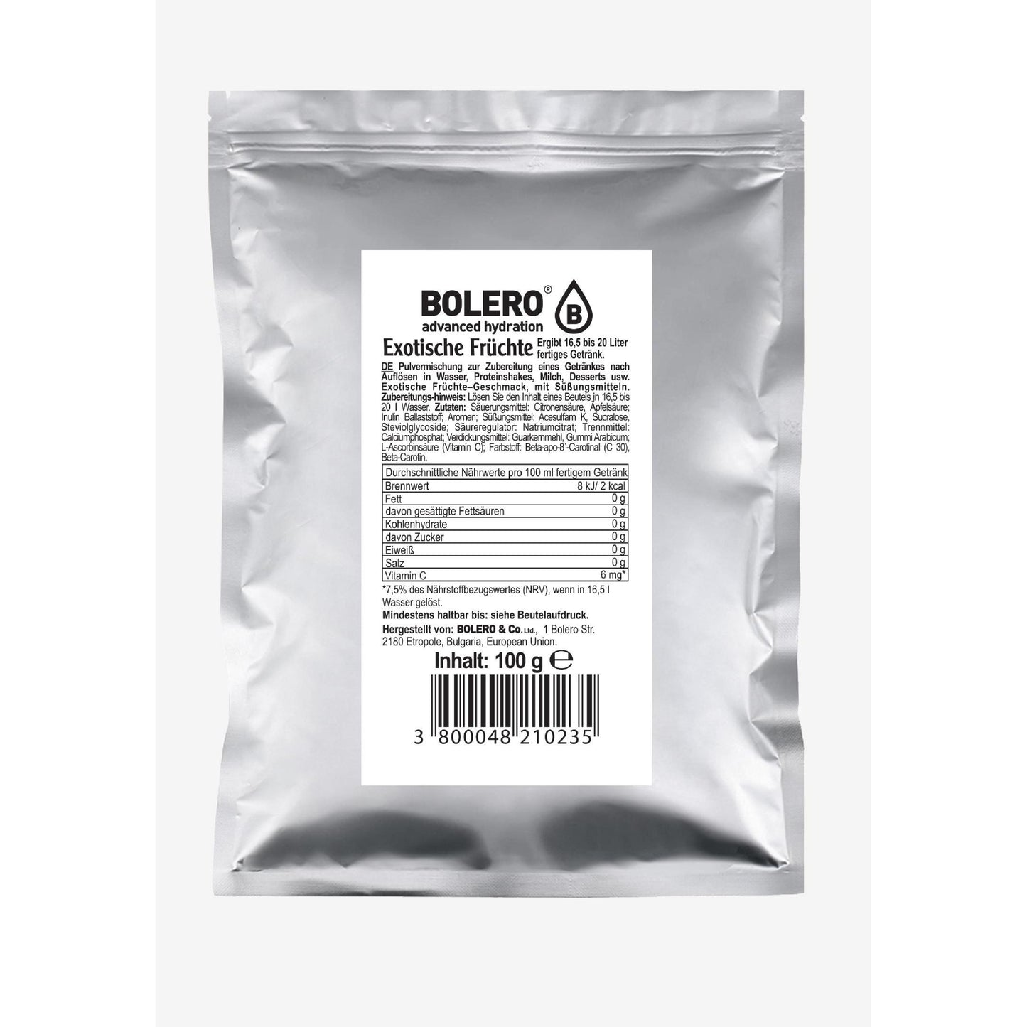 Bolero - Drinks 88g - 100g Beutel
