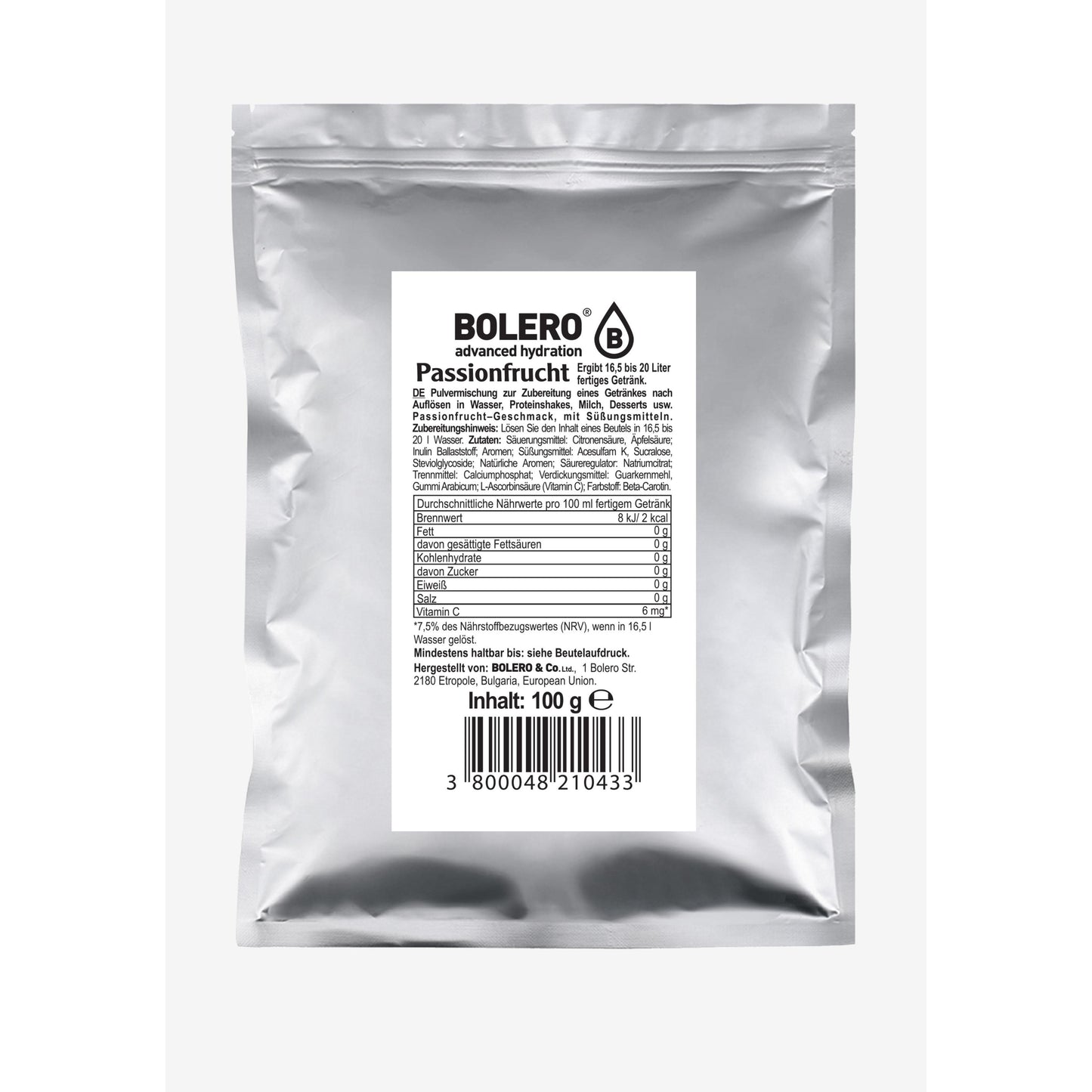 Bolero - Drinks 88g - 100g Beutel