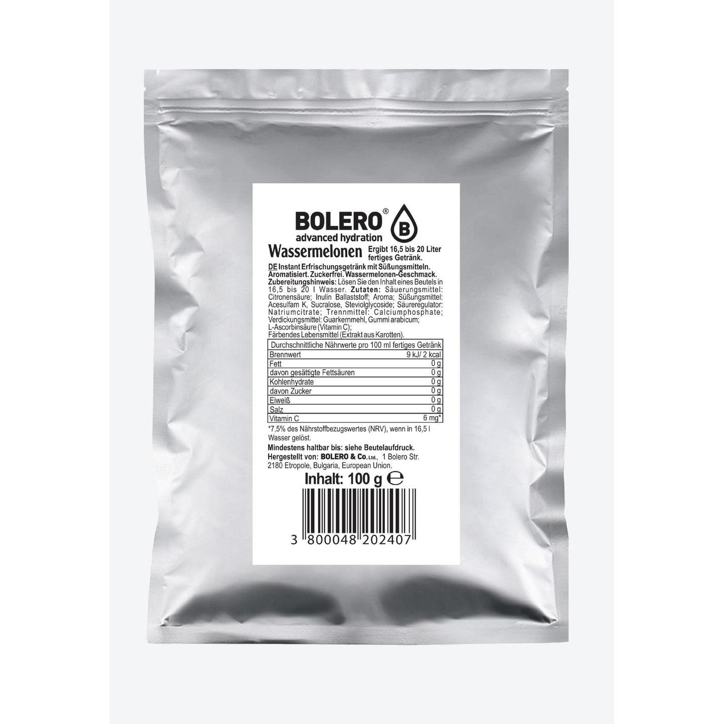 Bolero - Drinks 88g - 100g Beutel