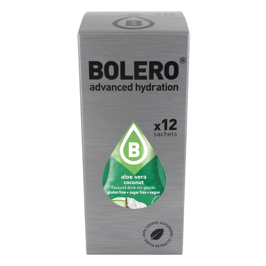 Bolero - Drinks Aloe Vera 12 x 9g Coconut (Kokos) MHD 08.12.2025