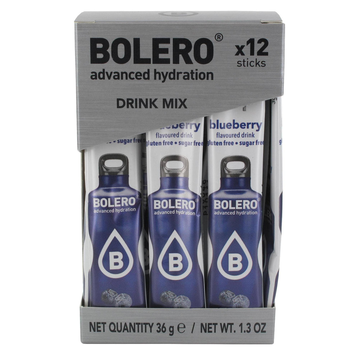Bolero - Sticks 12 x 3g Beutel Blueberry (Blaubeere) MHD 29.10.2026