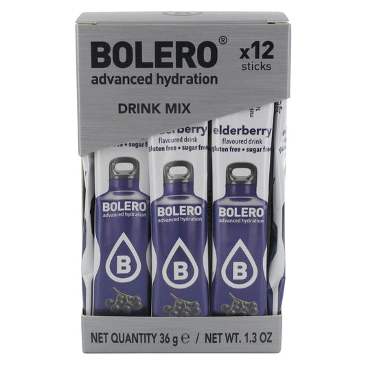 Bolero - Sticks 12 x 3g Beutel Elderberry (Holunderbeere) MHD 19.07.2026