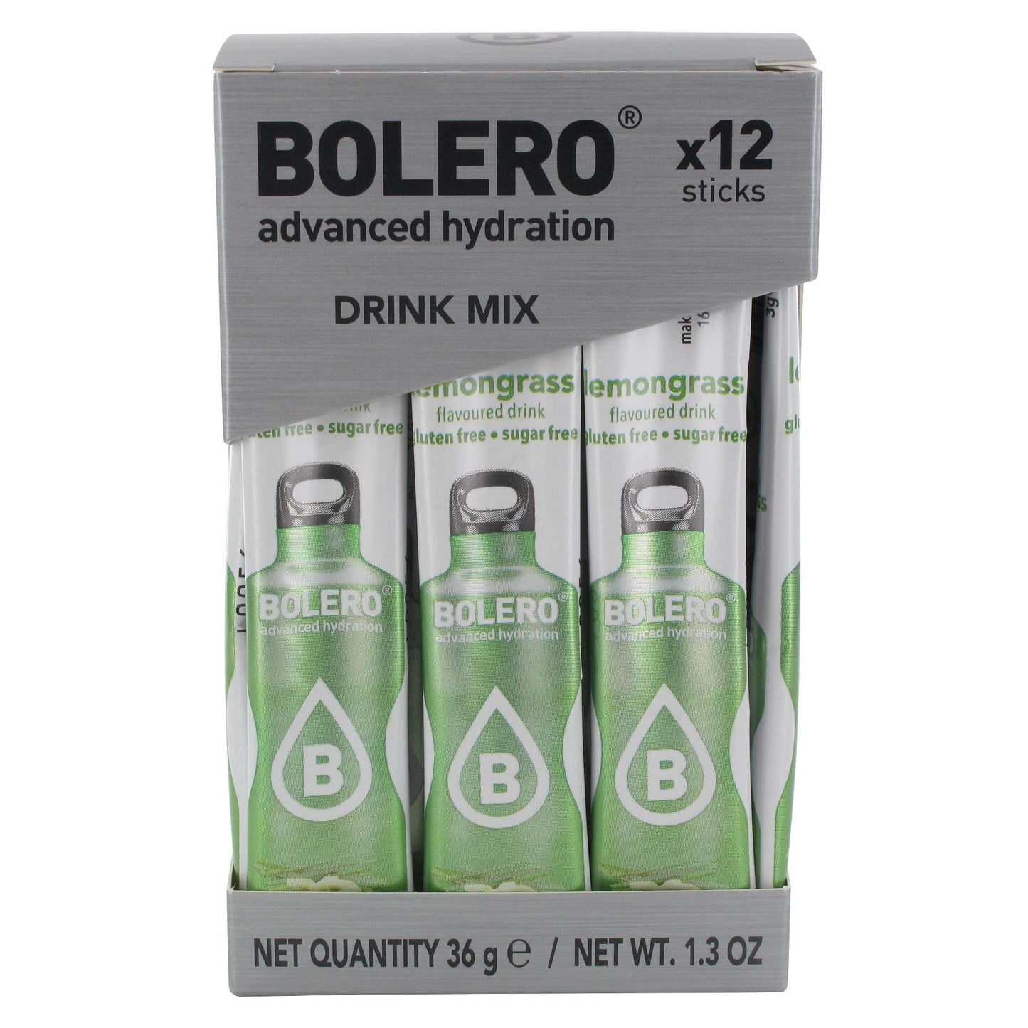 Bolero - Sticks 12 x 3g Beutel Lemongrass (Zitronengras) MHD 11102026