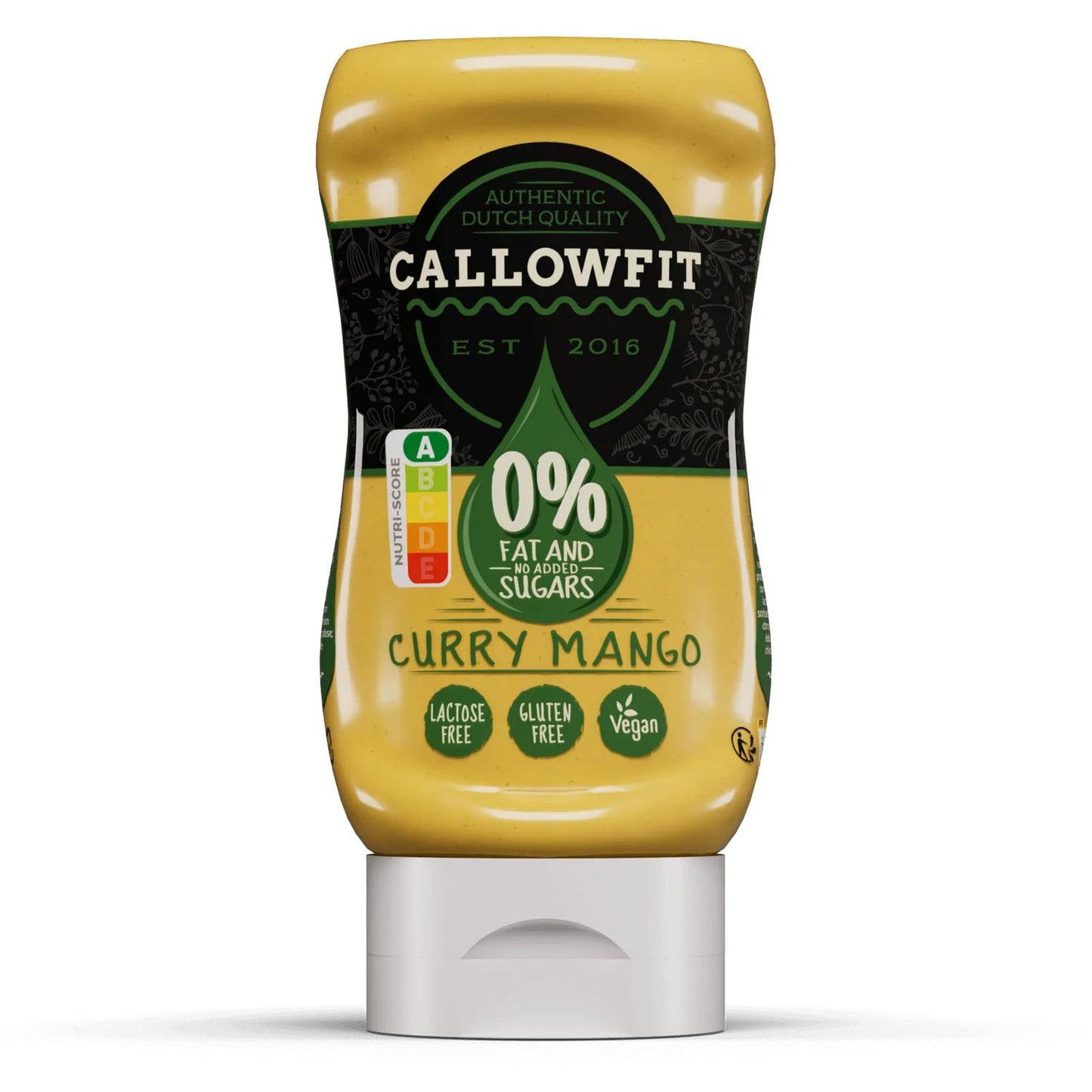 Callowfit - Sauce 300ml Flasche Curry Mango Style MHD 13.12.2026