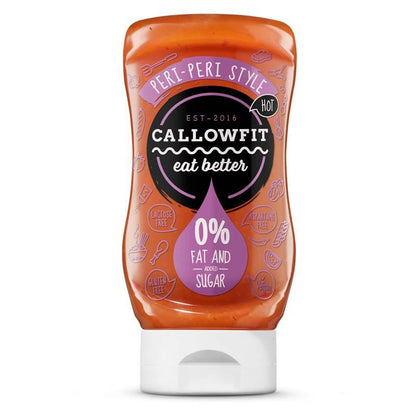 Callowfit - Sauce fettfrei ohne Zuckerzusatz 300ml Flasche