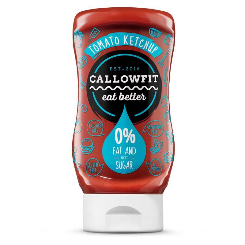 Callowfit - Sauce fettfrei ohne Zuckerzusatz 300ml Flasche
