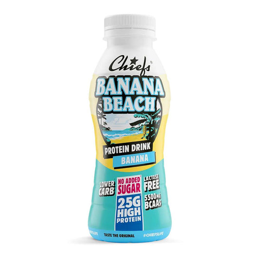 Chiefs - Protein Drink 1 x 330ml Banana Beach