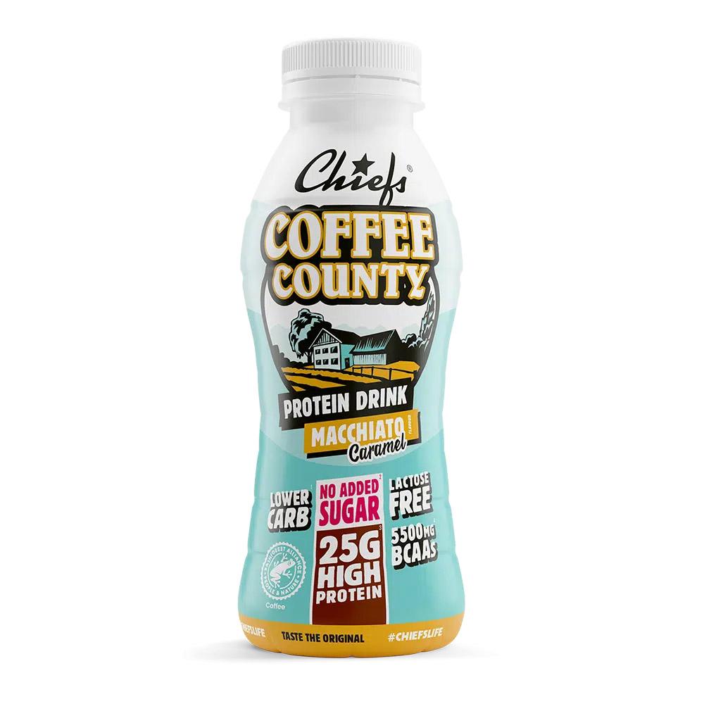 Chiefs - Protein Drink 1 x 330ml Coffee County