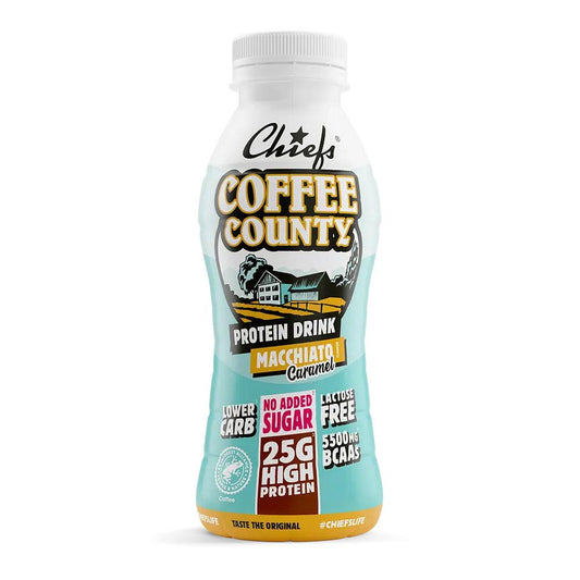 Chiefs - Protein Drink 1 x 330ml Coffee County