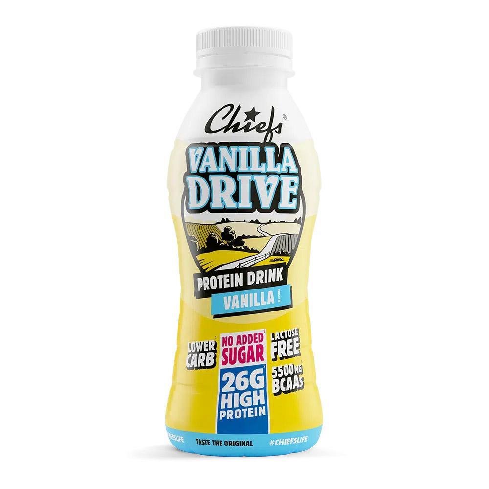 Chiefs - Protein Drink 1 x 330ml Vanilla Drive