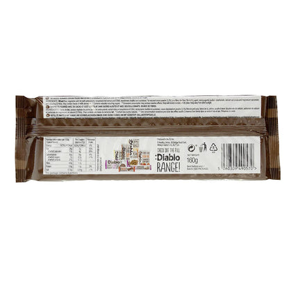 Diablo - Chocolate Cream Wafers Thins ohne Zuckerzusatz 150g