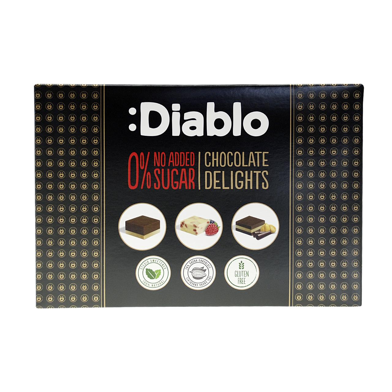Diablo - Chocolate Delights mit Stevia ohne Zuckerzusatz 115g