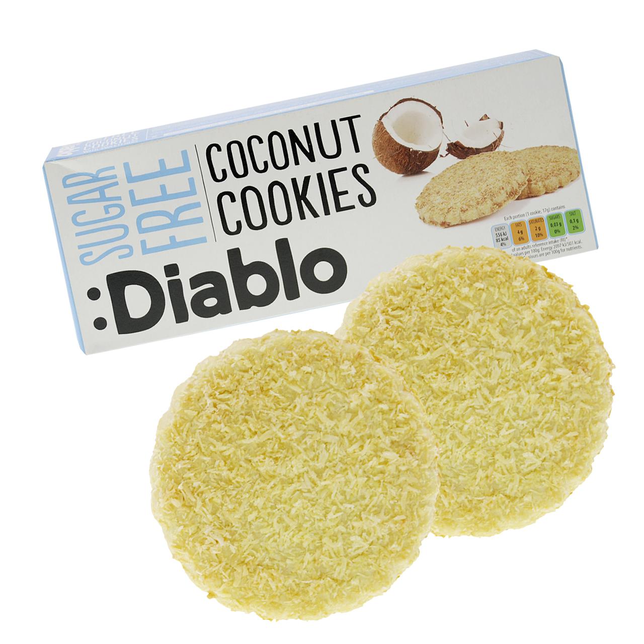 Diablo - Cookies ohne Zuckerzusatz 150g Coconut Cookies