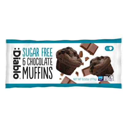 Diablo - Muffins zuckerfrei 6 x 45g = 270g Packung