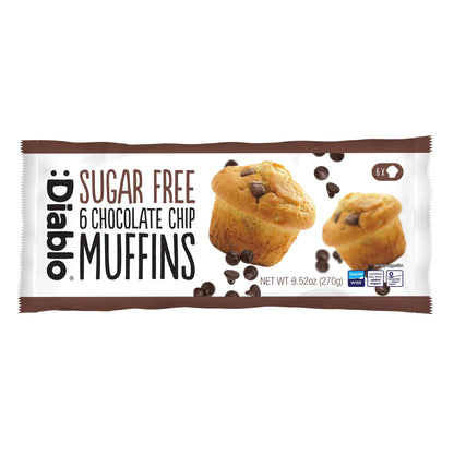 Diablo - Muffins zuckerfrei 6 x 45g = 270g Packung