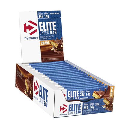 Dymatize - Elite Layer Bar 18 x 60g (=2x30g) Riegel