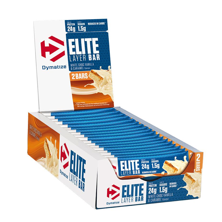 Dymatize - Elite Layer Bar 18 x 60g (=2x30g) Riegel