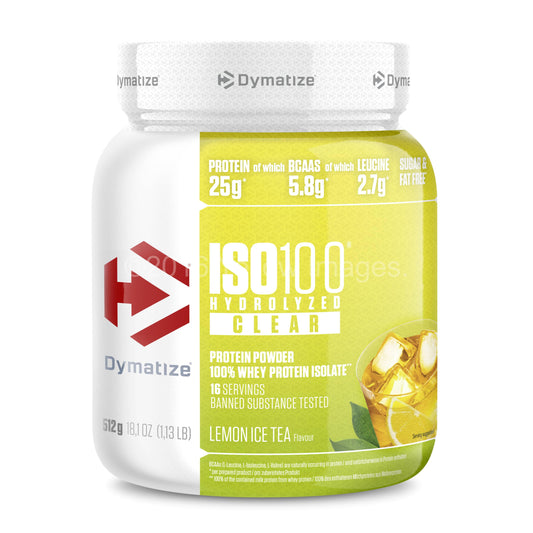 Dymatize - Iso100 Hydrolyzed Clear Whey Protein Isolat 512g - 528g Pulver