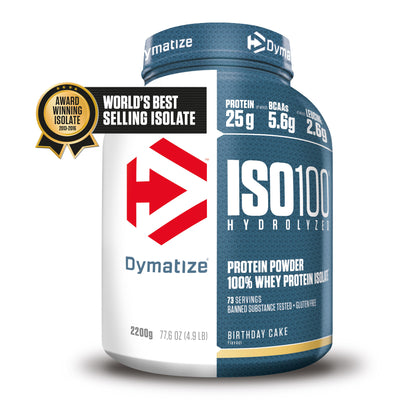 Dymatize - Iso 100 Whey Hydrolysat 2264g Dose