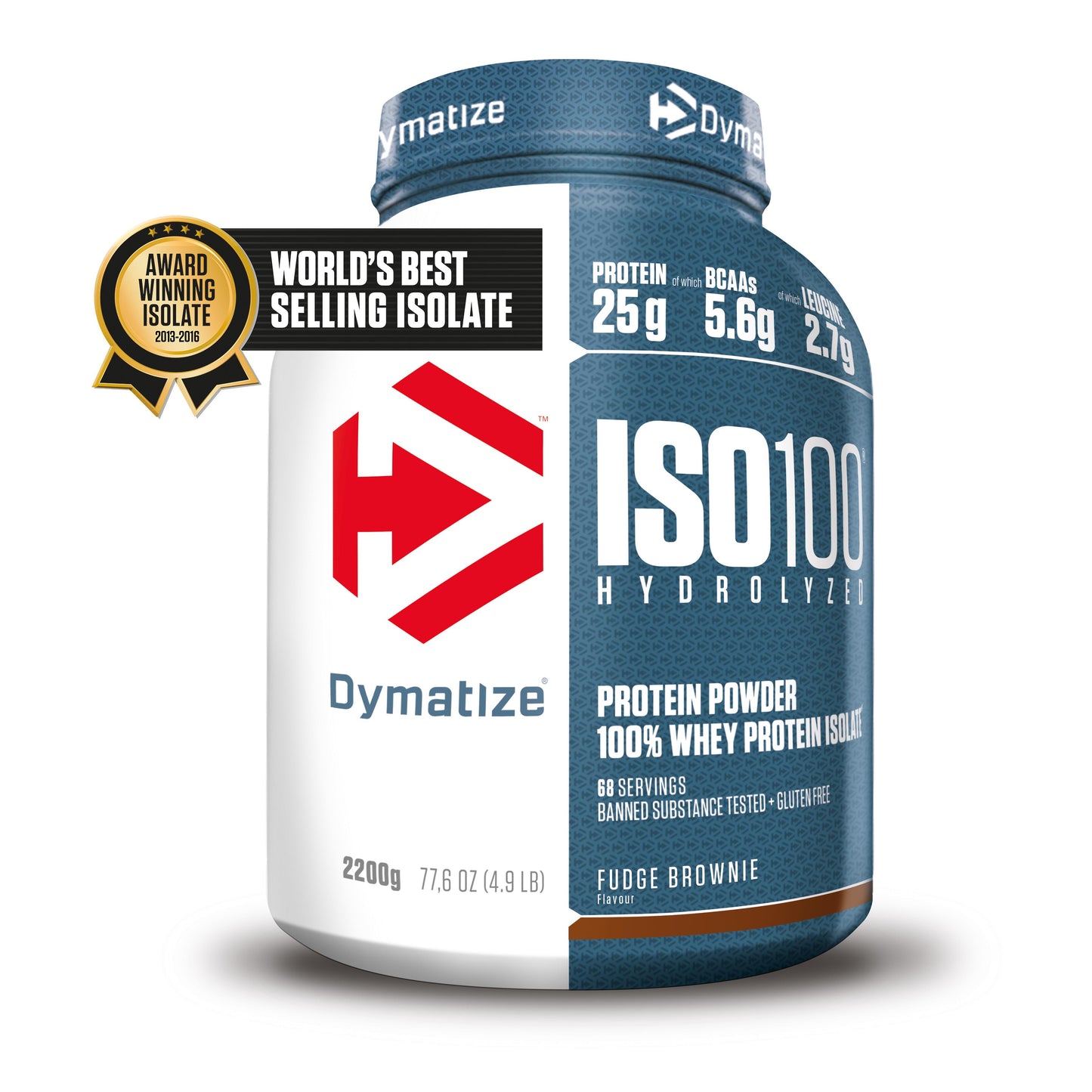 Dymatize - Iso 100 Whey Hydrolysat 2264g Dose