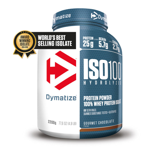 Dymatize - Iso 100 Whey Hydrolysat 2264g Dose