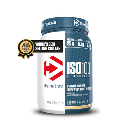 Dymatize - Iso 100 Whey Hydrolysat 900g Dose