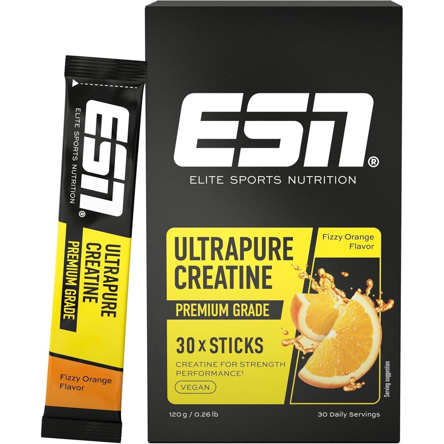 ESN - Ultrapure Creatin 30 x 4g Sticks