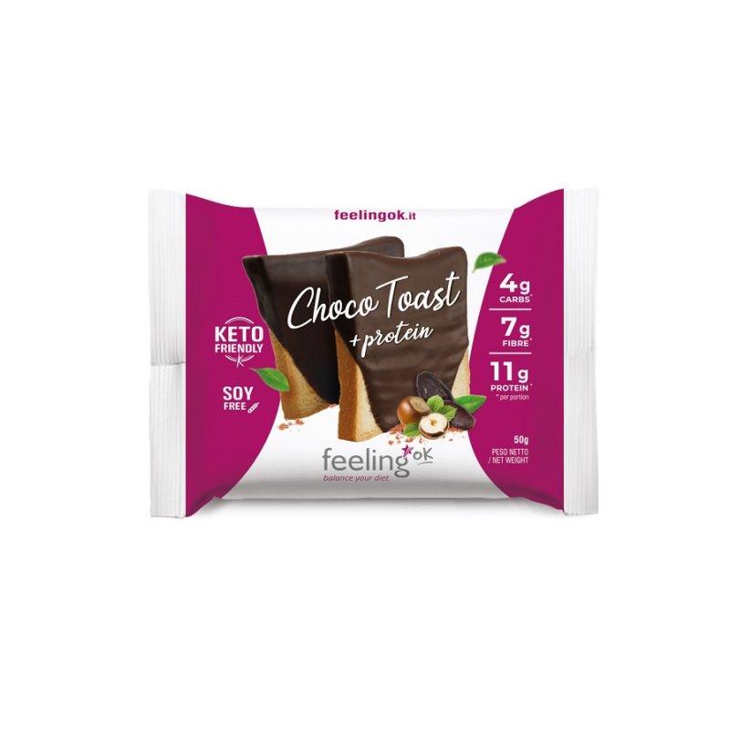 Feeling OK - Choco Toast + Protein 50g