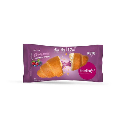 Feeling OK - Croissant + Protein mit Füllung (26% Protein) 65g