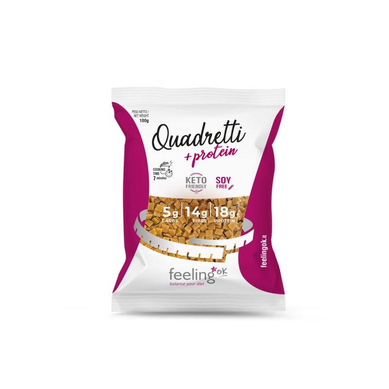 Feeling OK - Protein Bisquit Quadrelli Optimize (30% Protein) 50g Beutel
