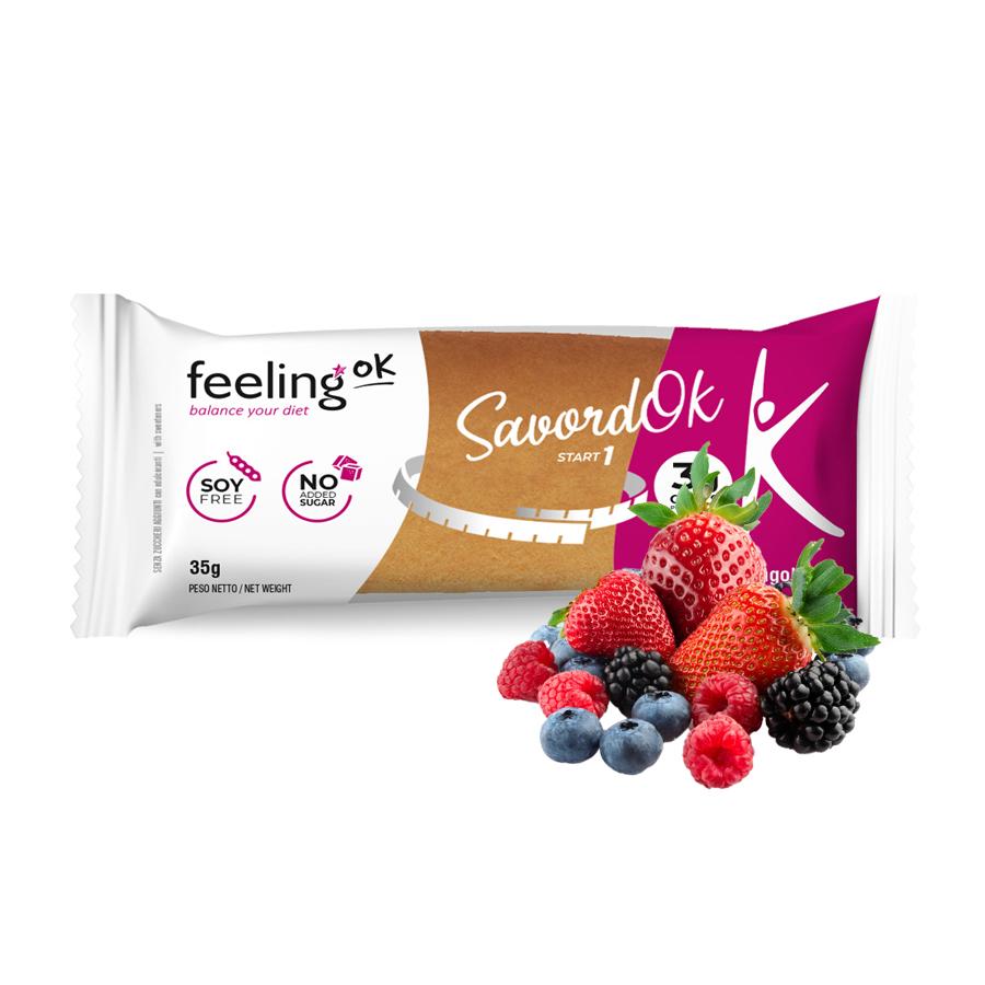 Feeling OK - Protein Bisquit SavordOk Start 1 (32% Protein) 35g