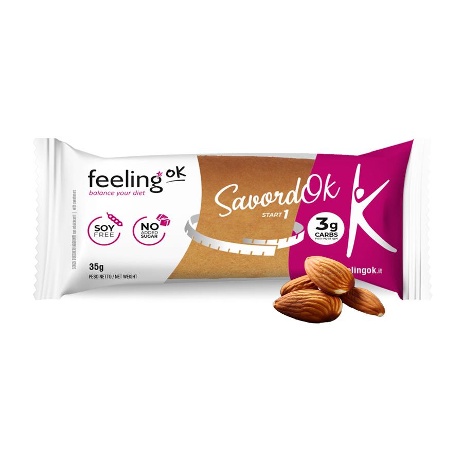 Feeling OK - Protein Bisquit SavordOk Start 1 (32% Protein) 35g