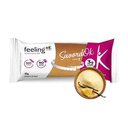 Feeling OK - Protein Bisquit SavordOk Start 1 (32% Protein) 35g
