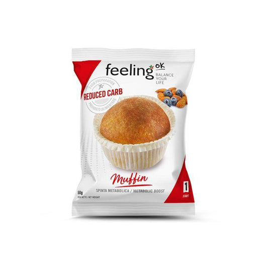 Feeling OK - Protein Muffin Start 1 (24% Protein) 50g Natural